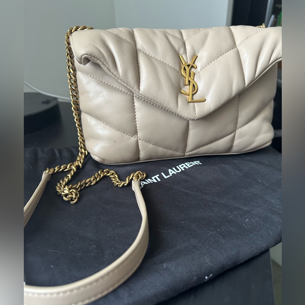 YSL Toy Puffer in Lambskin